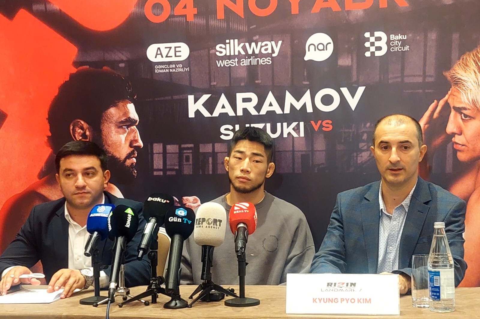 Kyung Pyo Kim: "My goal is to defeat Tural Rahimov"