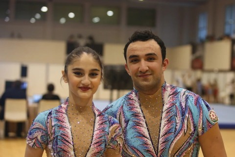 Akrobatika gimnastikasında qaliblər bəlli olub - FOTO