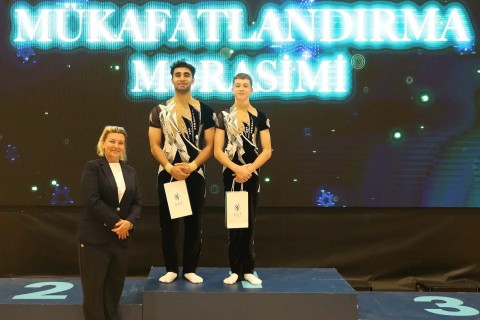 Akrobatika gimnastikasında qaliblər bəlli olub - FOTO