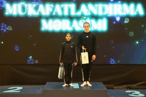 Akrobatika gimnastikasında qaliblər bəlli olub - FOTO