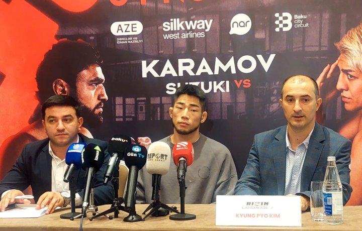 Kyung Pyo Kim: "My goal is to defeat Tural Rahimov"