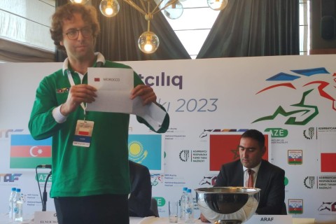 Azerbaijan will play against Türkiye in the firs round of the World Championship