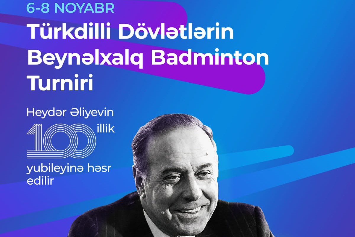 An international badminton tournament of Turkic-speaking countries will be held in Shamakhi