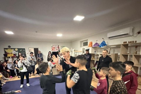 The owner of the "Rizin" belt will build a football field for the “Place of Hope”, children’s shelter - PHOTO