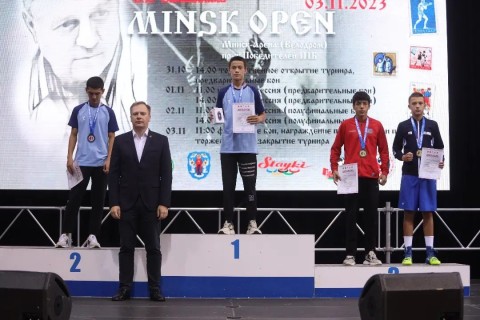 Azərbaycan boksçuları Minskdə 10 medal qazanıb - FOTO