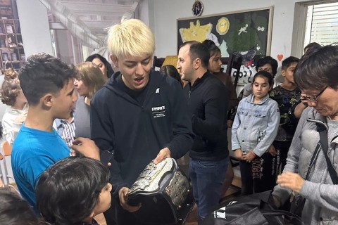 The owner of the "Rizin" belt will build a football field for the “Place of Hope”, children’s shelter - PHOTO