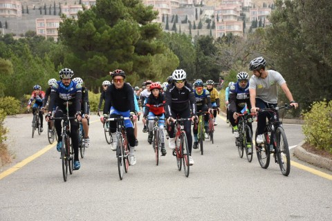 A bicycle march dedicated to the Victory Day was held