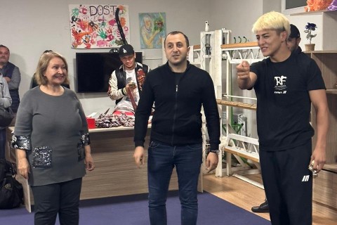 The owner of the "Rizin" belt will build a football field for the “Place of Hope”, children’s shelter - PHOTO