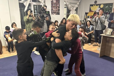 The owner of the "Rizin" belt will build a football field for the “Place of Hope”, children’s shelter - PHOTO