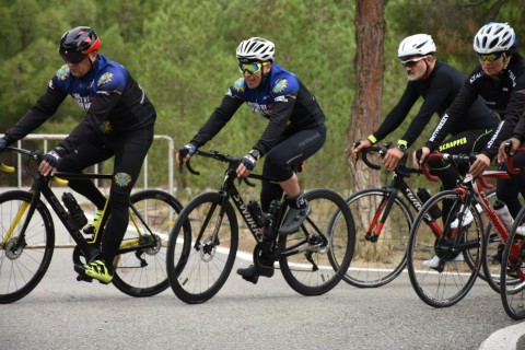 A bicycle march dedicated to the Victory Day was held