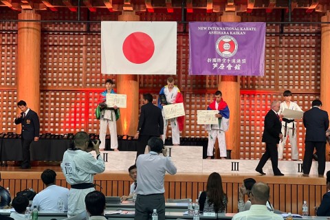 Azerbaijani karate player became World Champion for the 5th time - PHOTO