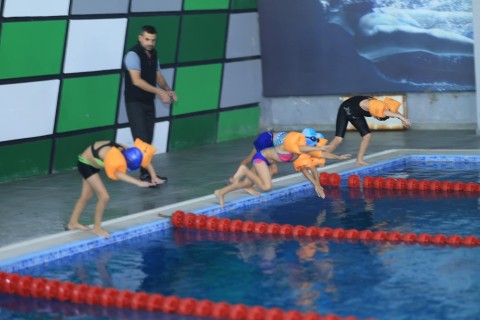 “Üzməyi öyrənək” layihəsinin III mərhələsinə Ağdaş da qoşulacaq - FOTO