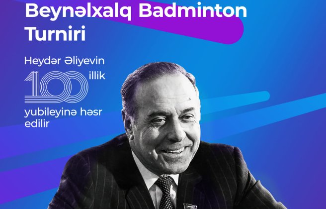 An international badminton tournament of Turkic-speaking countries will be held in Shamakhi
