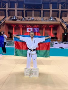 Azerbaijani karate player became World Champion for the 5th time - PHOTO