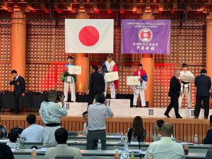 Azerbaijani karate player became World Champion for the 5th time - PHOTO