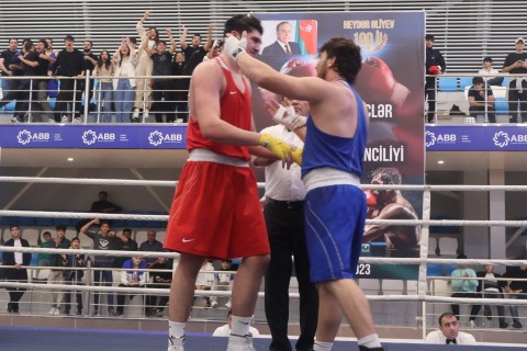 The strongest young boxers of Azerbaijan - PHOTO