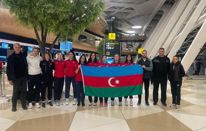 Azerbaijan national basketball team left for Lithuania - FIRST IN HISTORY