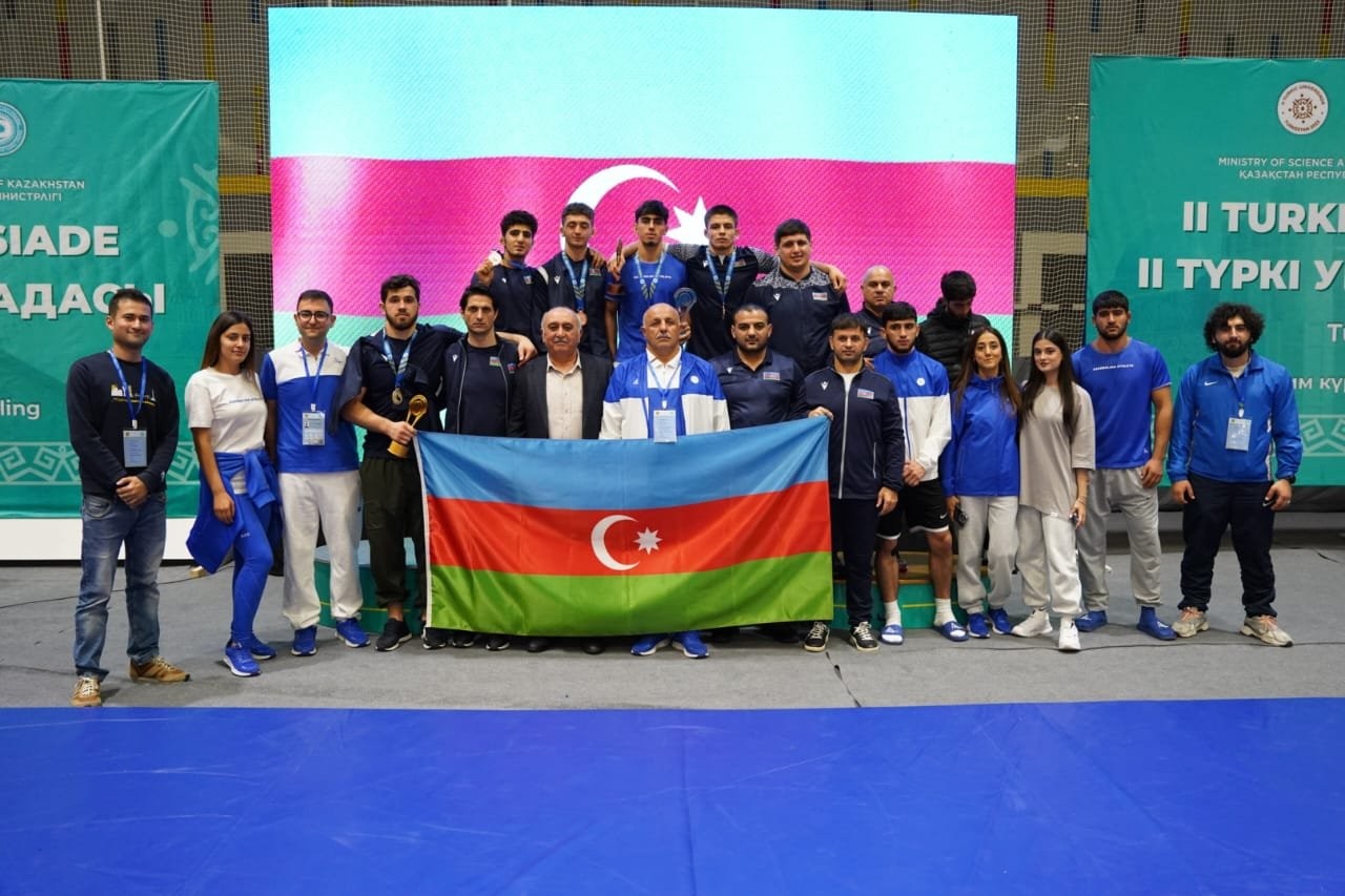 Azerbaijani Greco-Roman wrestlers won 6 medals at the Universiade - PHOTO