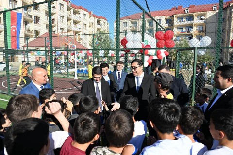 "Saglam Mahalla" has been put into use in Agstafa - PHOTO