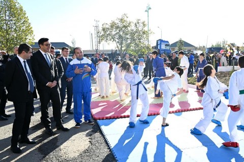 "Saglam Mahalla" has been put into use in Agstafa - PHOTO