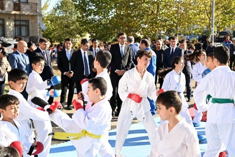 "Saglam Mahalla" has been put into use in Agstafa - PHOTO