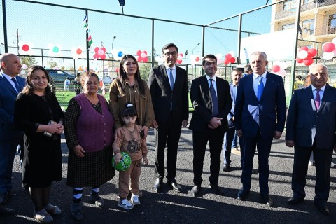 "Saglam Mahalla" has been put into use in Agstafa - PHOTO