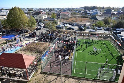 "Saglam Mahalla" has been put into use in Agstafa - PHOTO