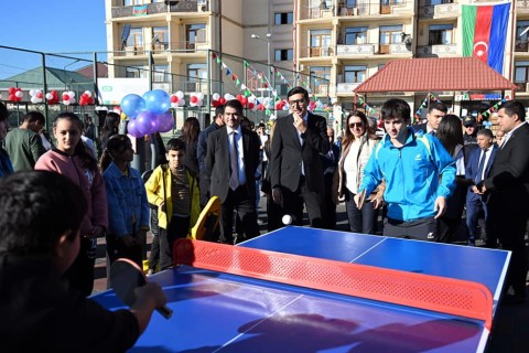"Saglam Mahalla" has been put into use in Agstafa - PHOTO