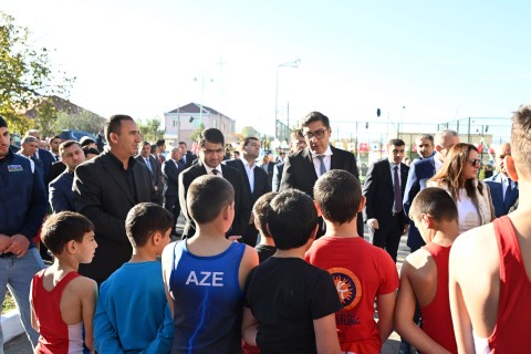 "Saglam Mahalla" has been put into use in Agstafa - PHOTO