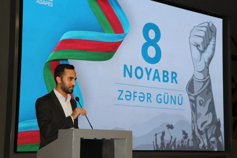 Bədən Tərbiyəsi və İdman Akademiyasında 8 Noyabr Zəfər Gününə həsr olunmuş tədbir keçirilib - VİDEO - FOTO