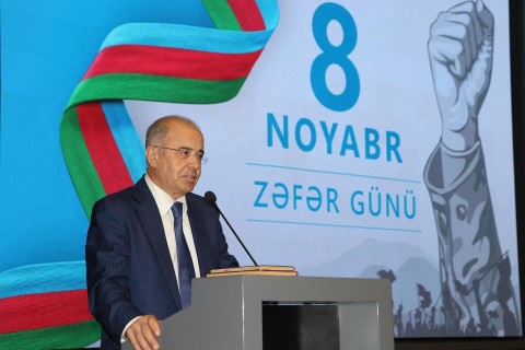 Bədən Tərbiyəsi və İdman Akademiyasında 8 Noyabr Zəfər Gününə həsr olunmuş tədbir keçirilib - VİDEO - FOTO