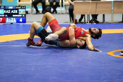 Azerbaijani Greco-Roman wrestlers won 6 medals at the Universiade - PHOTO