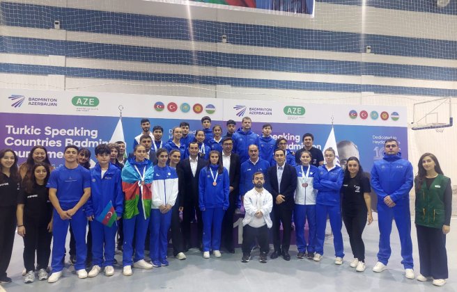 The winners of the international badminton tournament of Turkic-speaking states have been determined - PHOTO