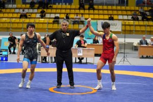 Azerbaijani Greco-Roman wrestlers won 6 medals at the Universiade - PHOTO