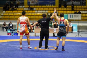 Azerbaijani Greco-Roman wrestlers won 6 medals at the Universiade - PHOTO