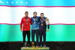Azerbaijani Greco-Roman wrestlers won 6 medals at the Universiade - PHOTO