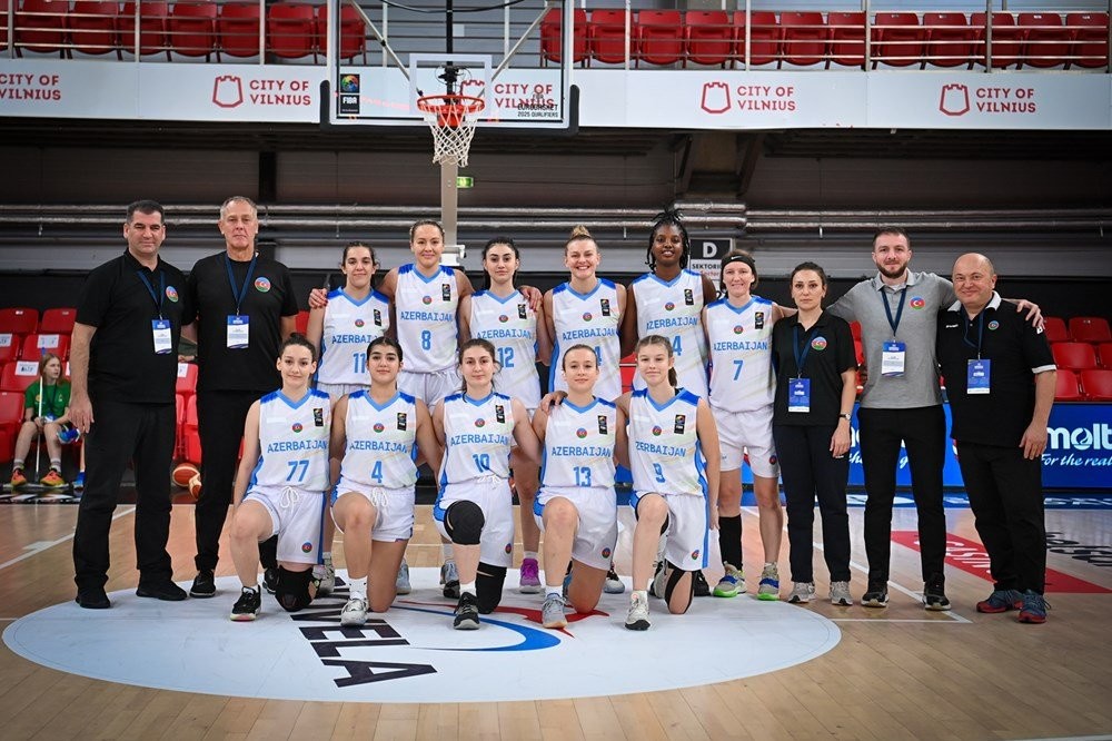 Avropa çempionatı: Azərbaycan yığması Litvada 37 xal fərqi ilə uduzub - FOTO