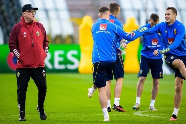 The team of the Swedish national team that will come to Baku has been announced