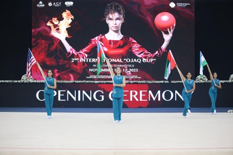 The "Ojag Cup" International Tournament in Rhythmic gymnastics has started - PHOTO