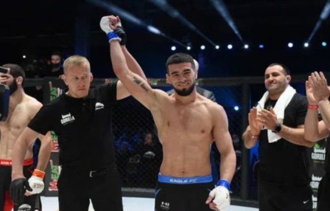Ramin Sultanov became the new champion of "Eagle FC"