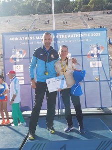 Azerbaijani athlete took the second place in the Balkan marathon - PHOTO