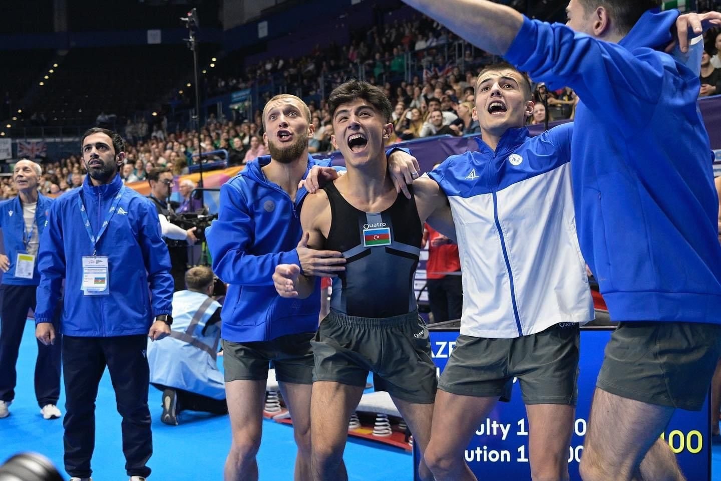 Azerbaijan is ahead of Germany, Canada and Japan the World Championship