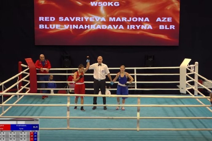 Azerbaijani boxer was qualified for the semi-finals of the European Championship