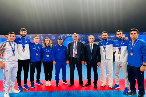 Karateçilərimiz beynəlxalq turnirdə 7 medal qazanıb - FOTO