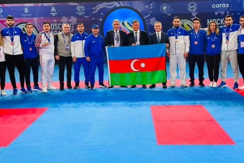 Karateçilərimiz beynəlxalq turnirdə 7 medal qazanıb - FOTO