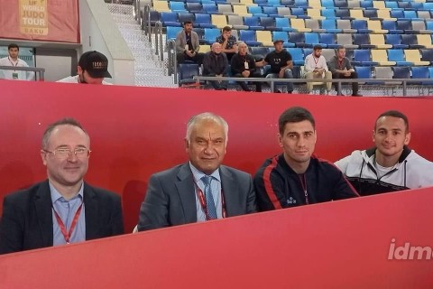 Rustam Orujov: "I worked with the coach of my coach in Azerbaijan, it was proud" - PHOTO