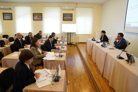 Farid Gayibov held a Board Meeting - PHOTO