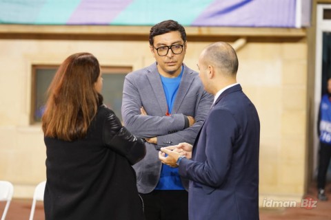 Farid Gayibov is watching the game of the national team from the stadium - PHOTO