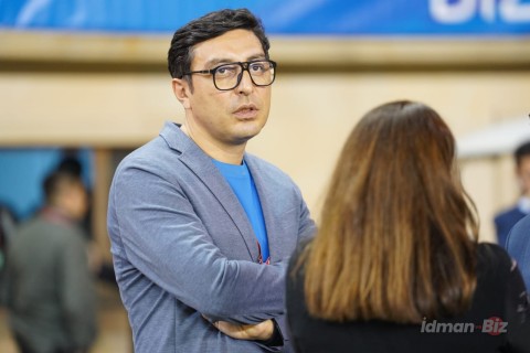 Farid Gayibov is watching the game of the national team from the stadium - PHOTO