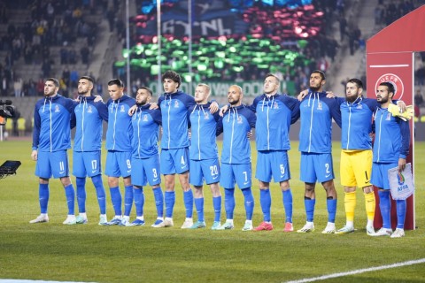 PHOTO from the Azerbaijan-Sweden match
